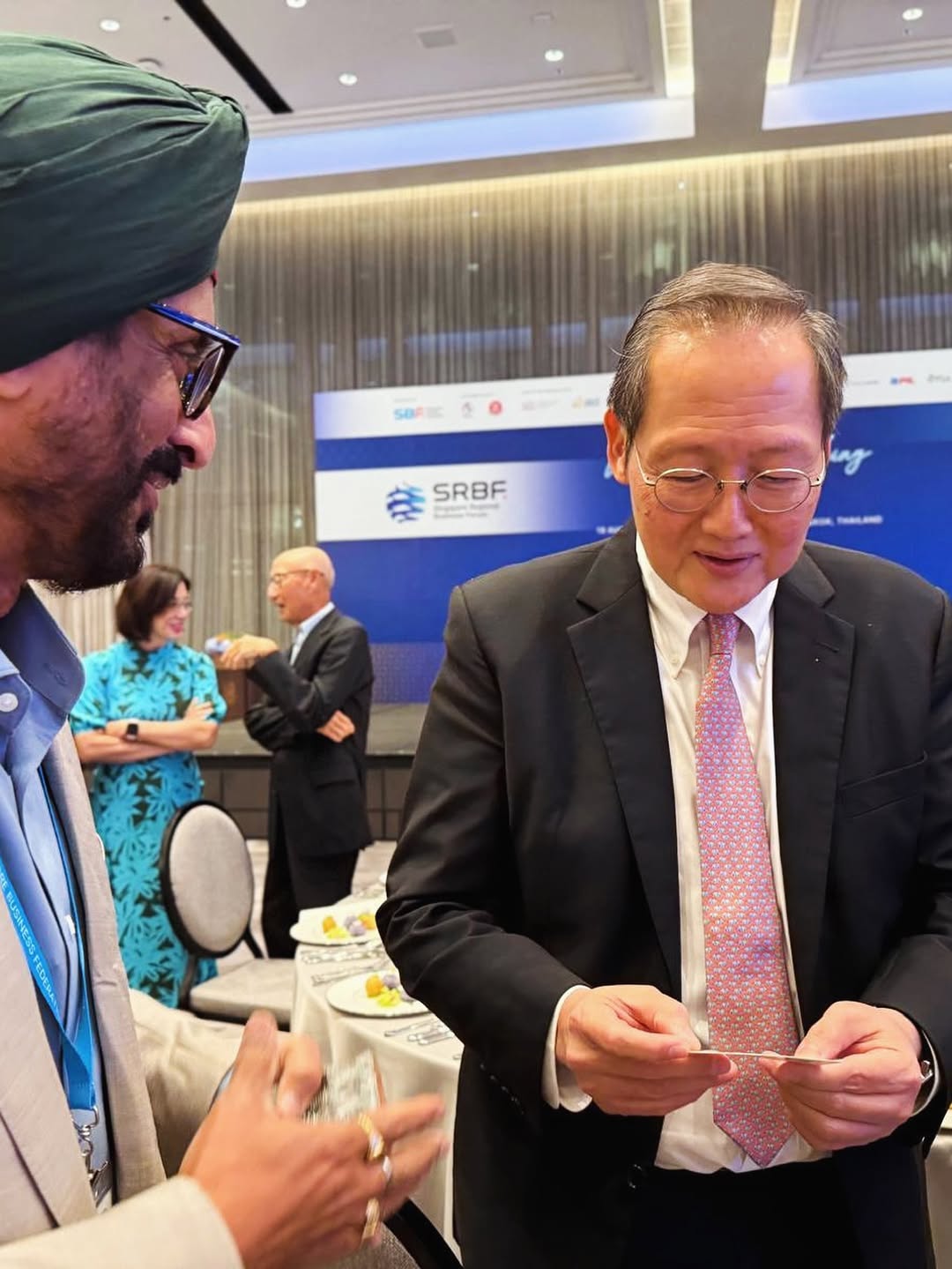 nSearch Global SBF networking with Minister Tan See Leng