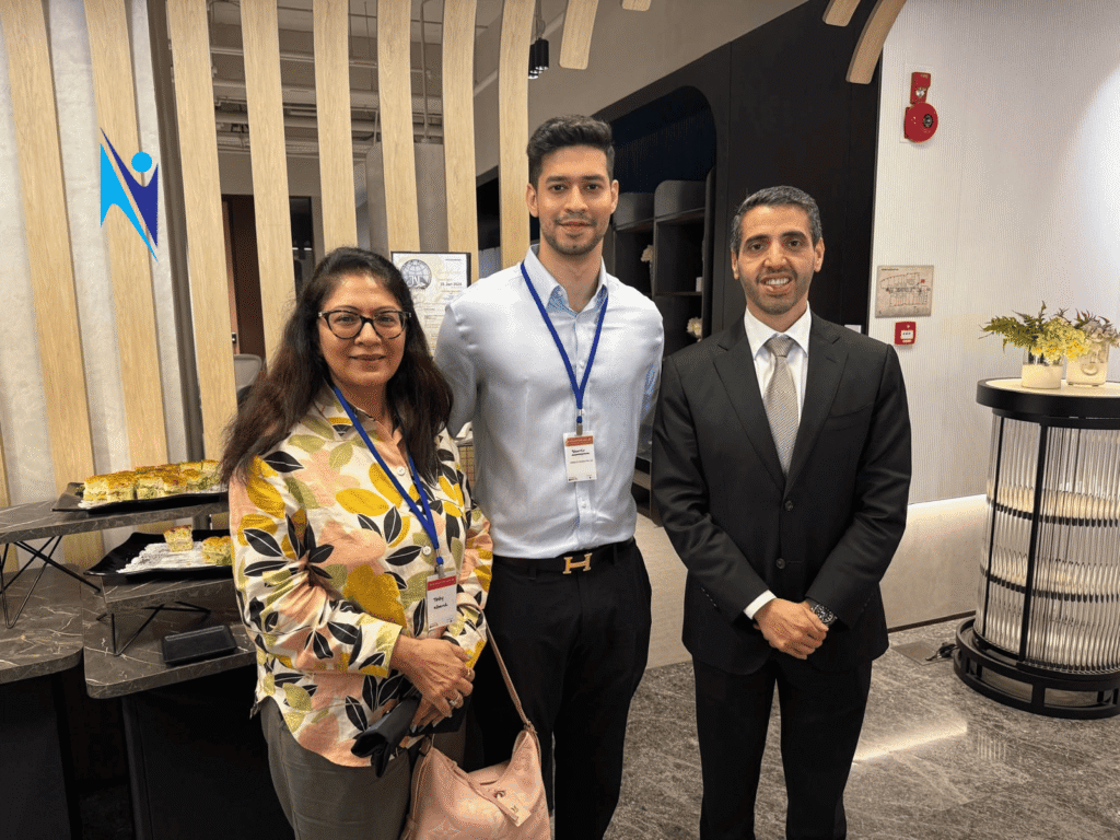 Directors Tinky Arora and Shurvir Arora with UAE Ambassador to Singapore, H.E Jamal Alsuwaidi